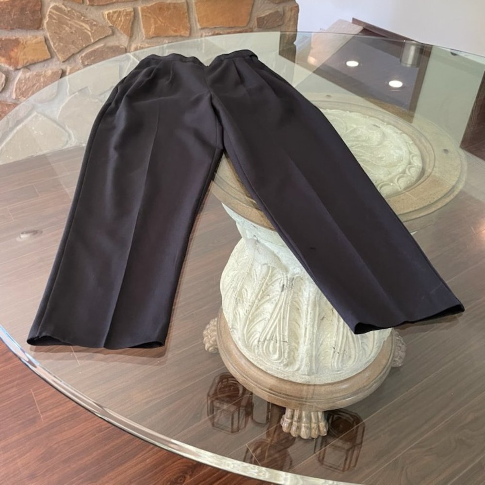 Women's Black Jillian Bryce Slacks Size XL